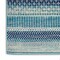 Homeroots 8 x 10 ft. Navy Blue Ornate Stripes Area Rug 385601 - alternate 1